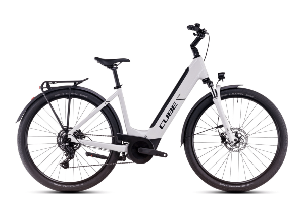 Vélo de Voyage Électrique Cube Touring Hybrid One 625 Easy Entry Shimano Cues 2025