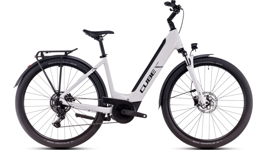 Vélo de Voyage Électrique Cube Touring Hybrid One 625 Easy Entry Shimano Cues 2025