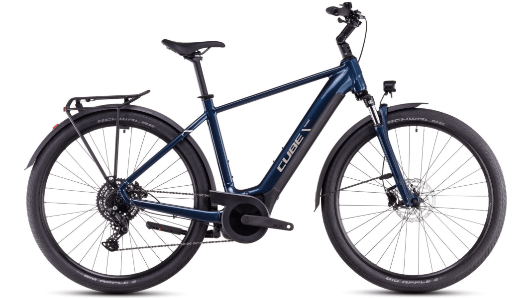 Vélo de Voyage Électrique Cube Touring Hybrid One 625 Shimano Cues 2025