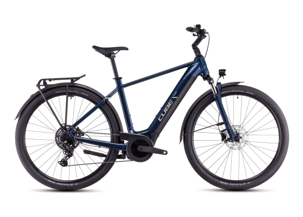 Vélo de Voyage Électrique Cube Touring Hybrid One 625 Shimano Cues 2025