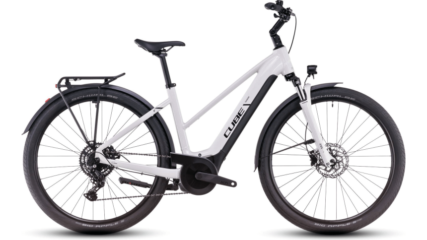 Vélo de Voyage Électrique Cube Touring Hybrid One 625 Trapeze Shimano Cues 2025