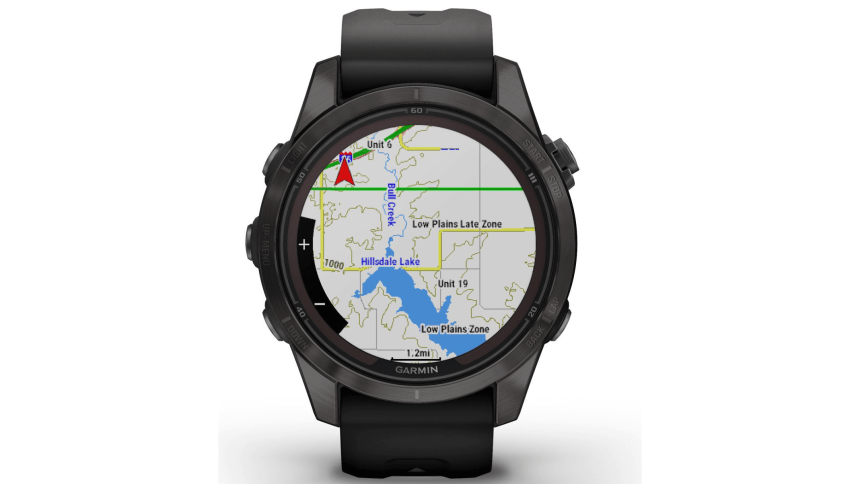 Montre de sport Garmin Fenix 7S Pro Sapphire Solar Titane