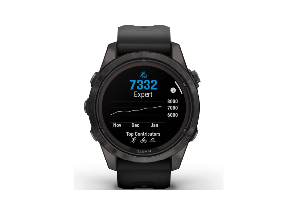 Montre de sport Garmin Fenix 7S Pro Sapphire Solar Titane